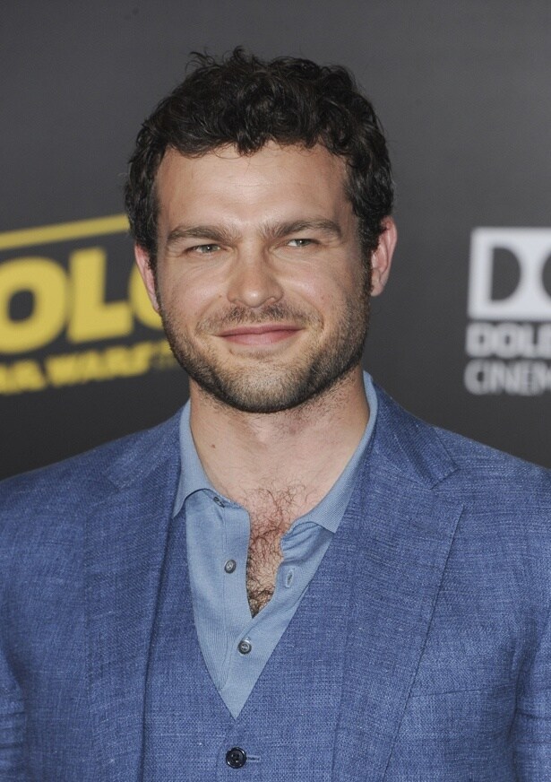 ポール役のオールデン・エアエンライク