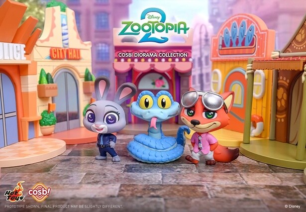 手頃なサイズ感は思わず集めたくなる(「【コスビ】『ズートピア2』ジオラマ・コレクション」)