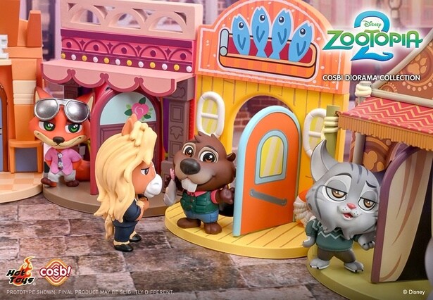 扉は開閉が可能になっている(「【コスビ】『ズートピア2』ジオラマ・コレクション」)