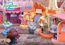 劇中シーンも再現！『ズートピア２』のかわいらしいアニマルたちがデフォルメフィギュアで大集合