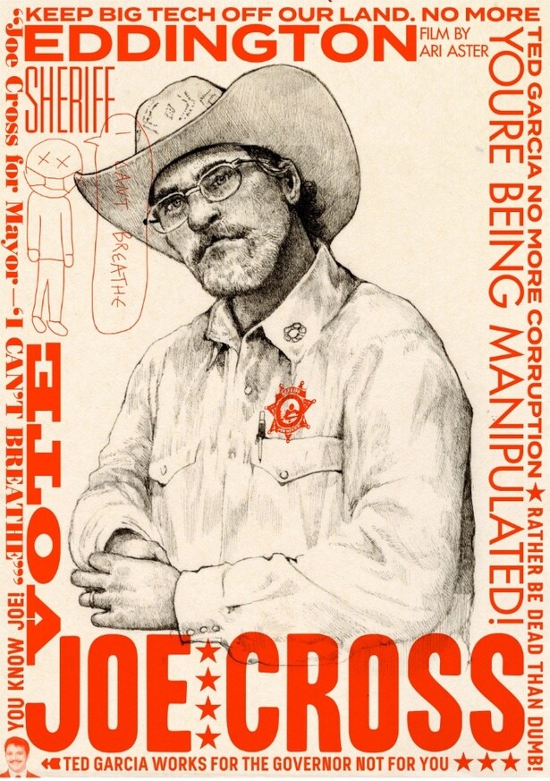 本日公開！『エディントンへようこそ』ヒグチユウコ＆大島依提亜が手掛けた“ジョーの選挙ポスター”