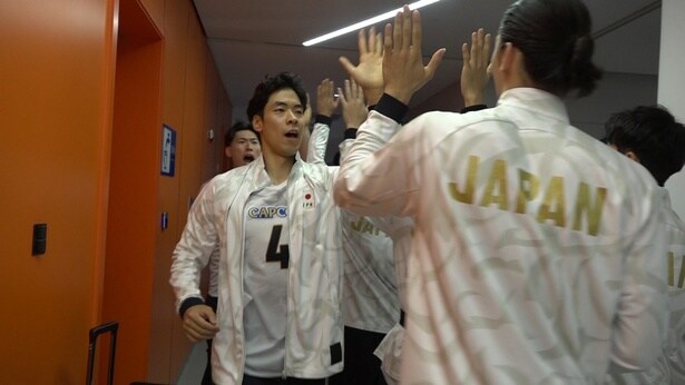 気合十分でネーションズリーグに臨む選手たち