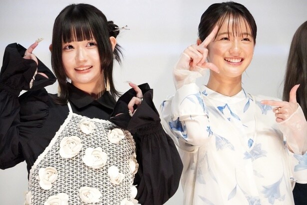 親友役を演じた中島瑠菜&まいきち