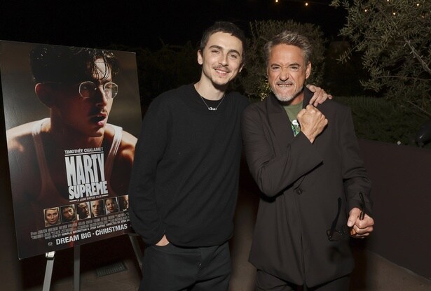 ロバート・ダウニー・Jr.が『マーティ・シュプリーム』のティモシー・シャラメに最大級の賛辞！レアな対談の一部始終を現地からレポート