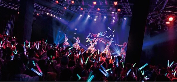 「ハッピー☆ファンファーレ」のライブを訪れるファンの年代、男女比率も試行錯誤したという