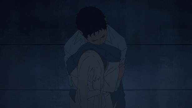 モビルスーツ同士の戦闘では、人間はただ逃げるしかない