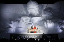 “スター・ウォーズアンバサダー”中島裕翔＆野口聡一、超巨大スター・ウォーズ雪像のお披露目に大興奮