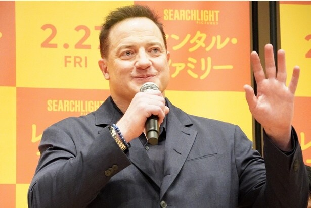 来日を果たしたブレンダン・フレイザー、『レンタル・ファミリー』チームへの愛あふれる！「僕が一員でいたい、唯一の家族」