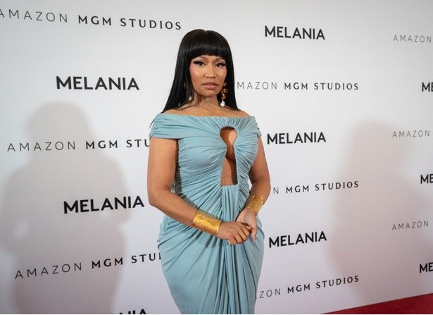 『メラニア』ワールドプレミアに登場したニッキー・ミナージュ