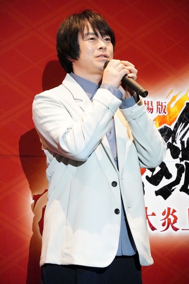 志村新八役の阪口大助