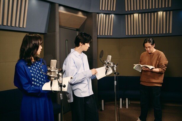 萩原利久&古川琴音W主演『花緑青が明ける日に』声優初挑戦の舞台裏を捉えた特別映像