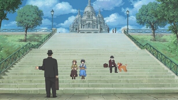 サクレ・クール寺院は白亜のドームが印象的な寺院