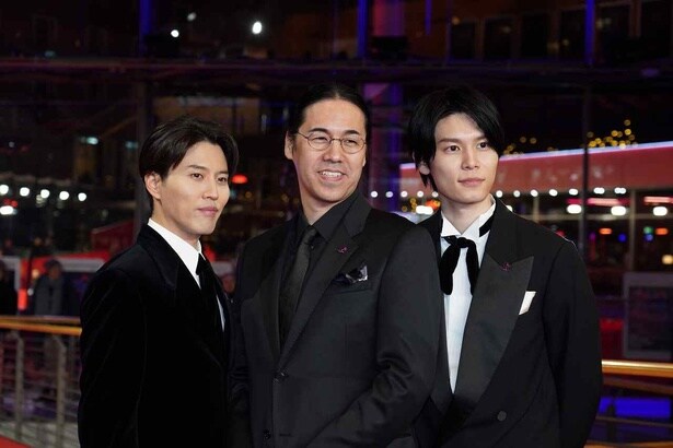 四宮義俊監督、萩原利久、入野自由は3人ともベルリン国際映画祭初参加