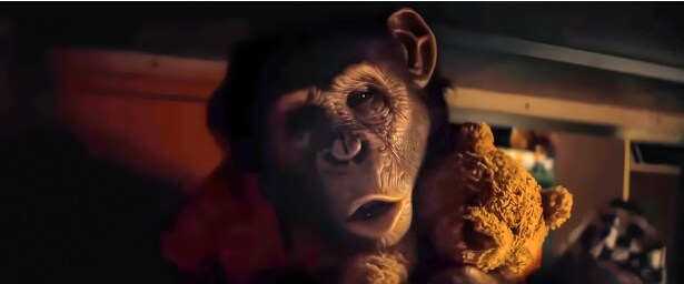 CGやモーションキャプチャーに頼らず、生身の人間が演じているベン