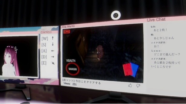 VTuberとして活動する主人公にストーカーや顔バレという恐怖が次々と襲いかかる「パラソーシャル」