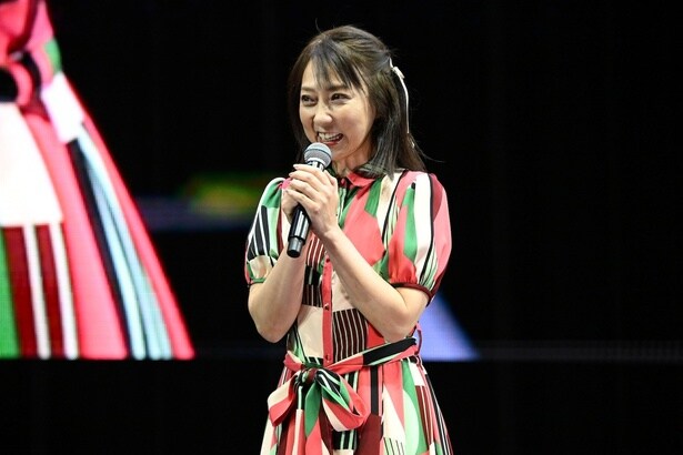 「OPENING of 30th ANNIVERSARY」に登壇した宮村優子