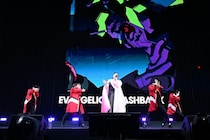 「エヴァンゲリオン」30周年フェス、高橋洋子が“槍”を掲げて熱唱！緒方恵美は涙ながらに“エヴァの呪縛”を告白「ひとりでこっそり泣いている」