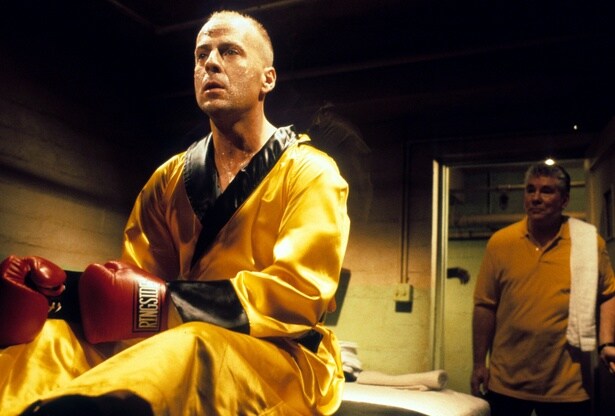 落ち目のボクサー、ブッチを演じたブルース・ウィルス