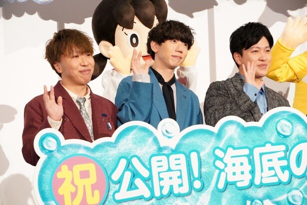 sumikaもドラえもんたちと一緒に舞台挨拶に登場!