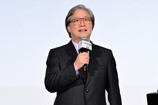 時折ジョークを交えて会場を和ませたパク・チャヌク監督