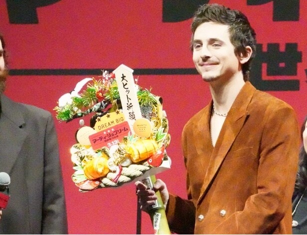 映画『マーティ・シュプリーム 世界をつかめ』(3月13日公開)のジャパンプレミアにティモシー・シャラメが登場！