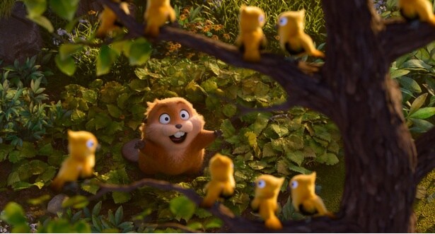 夢のような世界に大興奮のメイベル