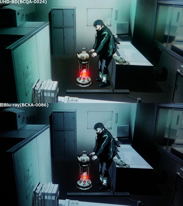 冷ややかで緊張感のある画面が、作品のシリアスさを高めている