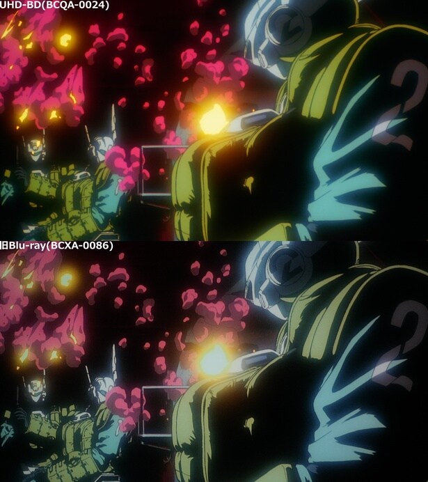 作品全体を通して、色へのこだわりが垣間見える