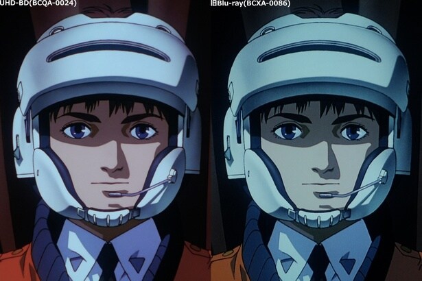 高精細な4Kリマスターによって、登場人物の顔もはっきりと確認できる