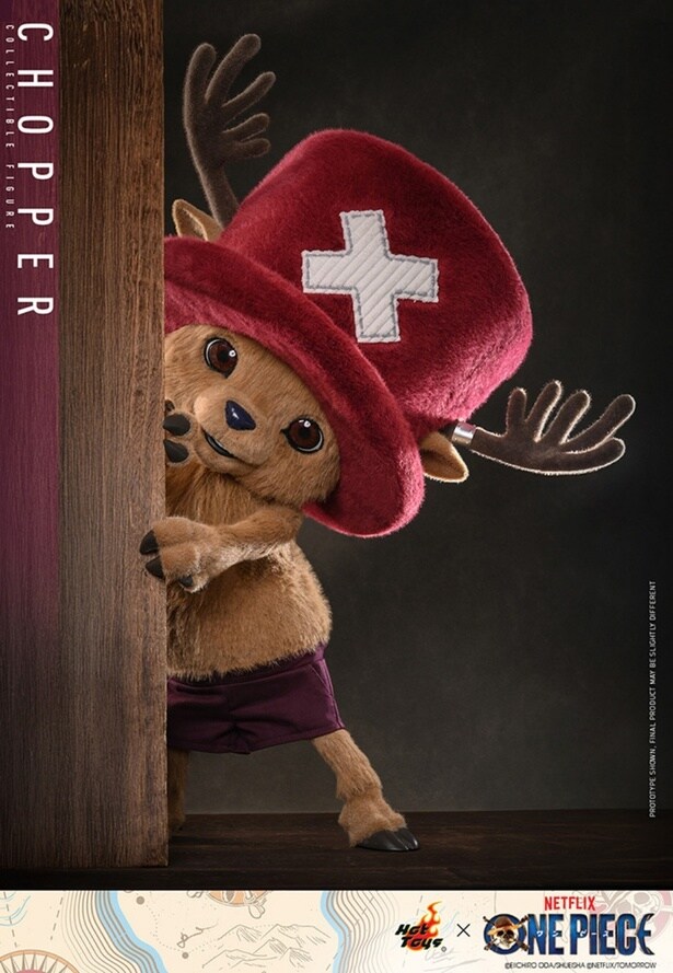 【写真を見る】チョッパーのフィギュアがかわいい！(「【テレビ・マスターピース】Netflixシリーズ実写版「ONE PIECE」シーズン2 コレクティブル・フィギュア チョッパー」)