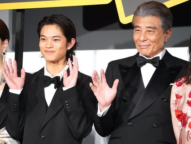 舘ひろし、黒川想矢の才能にベタ惚れ！映画『免許返納!?』プレミアイベント舞台挨拶で「ついていきます」と宣言