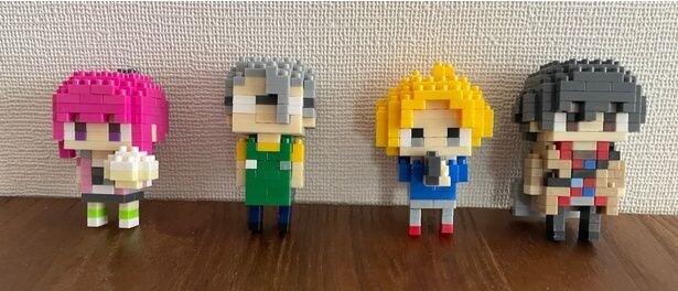 並べて集めるとグッと世界観が広がるぞ！
