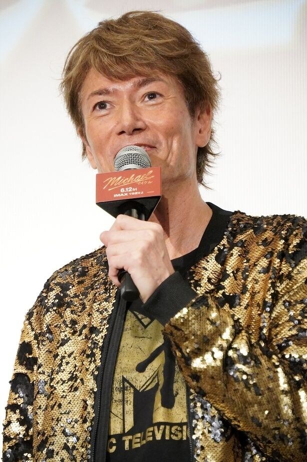 「全部、鳥肌もの」と熱っぽく語ったマイケル富岡