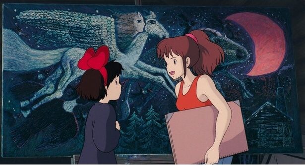 画家になるため森のなかで絵を描く少女ウルスラ