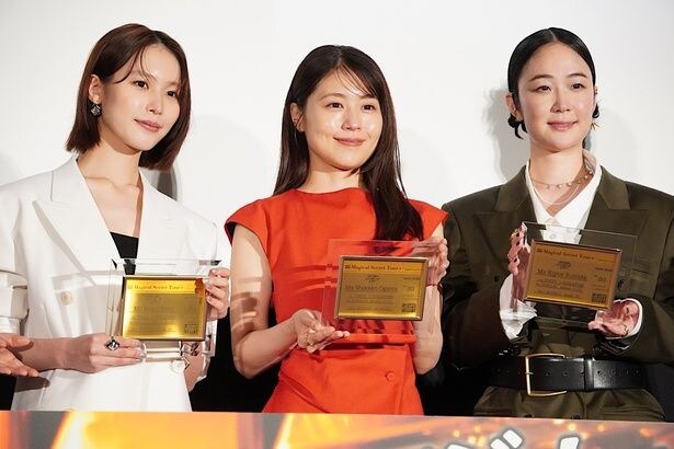 有村架純、『マジカル・シークレット・ツアー』黒木華&南沙良との初共演に感激「カッコいい!と惚れ惚れした」