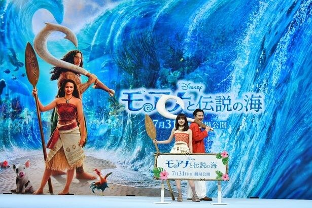 モアナ役のTSUZUMIとマウイ役の尾上松也の掛け合いも楽しみ
