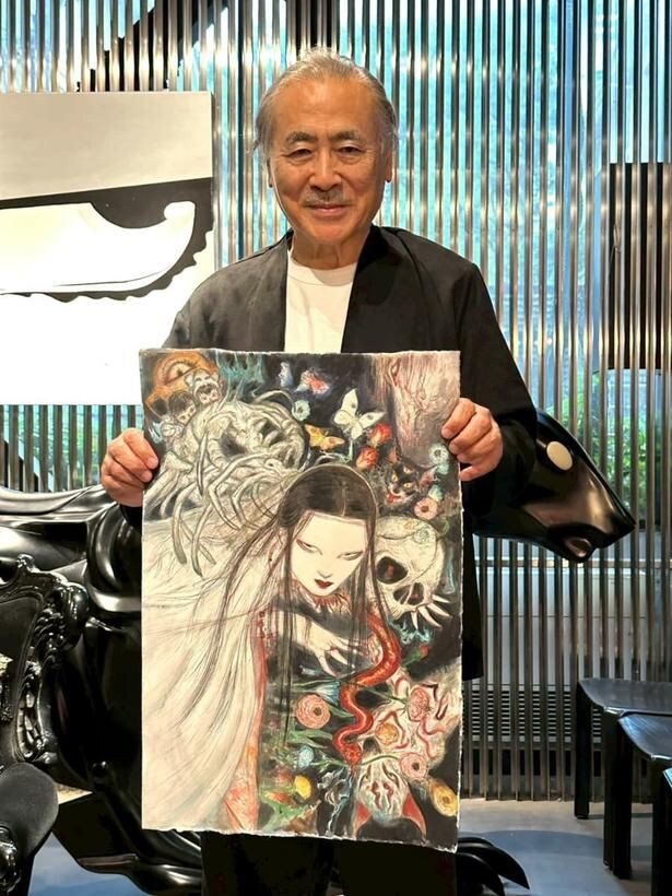 【写真を見る】キービジュアルを書き下ろした天野喜孝のコメントも到着