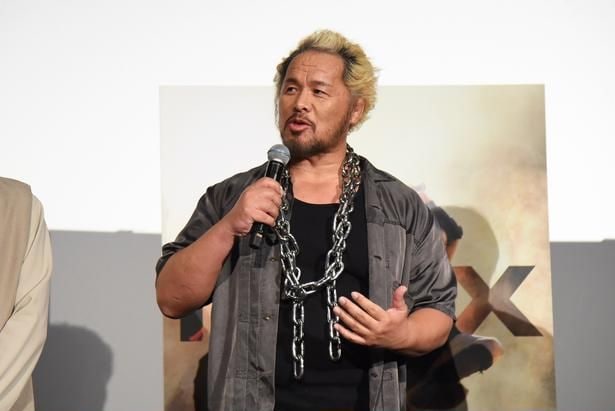 腕っ節に定評のある百戦錬磨の伍長・沛浪役の真壁刀義