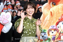 大島優子、小さいマーシャルたちに「キュンキュンしています」と笑顔！『パウ・パトロール ザ・ダイノ・ムービー』日本最速親子試写会でパウ・パト愛が爆発