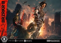 キアヌ・リーヴス原作コミック「BRZRKR」、本人そっくりの血まみれ主人公Bの鬼の形相に慄け！