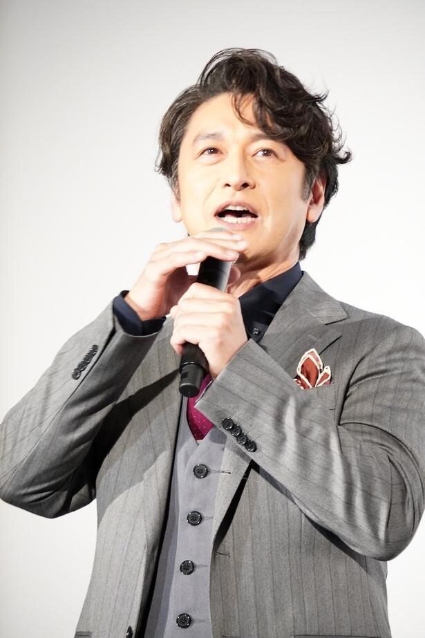 七希のAIの幻影、モリアーティ役の石丸幹二