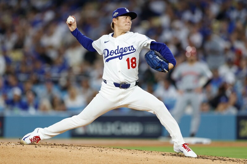 山本由伸が7回途中9K2失点、113球の熱投! 6回無死満塁の大ピンチを無失点斬りにMLB公式は賛辞「ヨシノブにとって何も問題なかった」