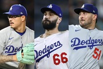 「必要性に疑問」地区Sフィリーズ戦へ、ドジャースのベンチ入り26人枠に入るのは？「リリーフ陣にいくつか難しい判断がある」地元メディア予想