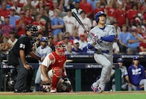 「大谷翔平から３回も…」まさかの３打席連続三振…フィリーズ先発左腕に手も足も出ず　ドジャース打線から８奪三振にMLB公式も衝撃