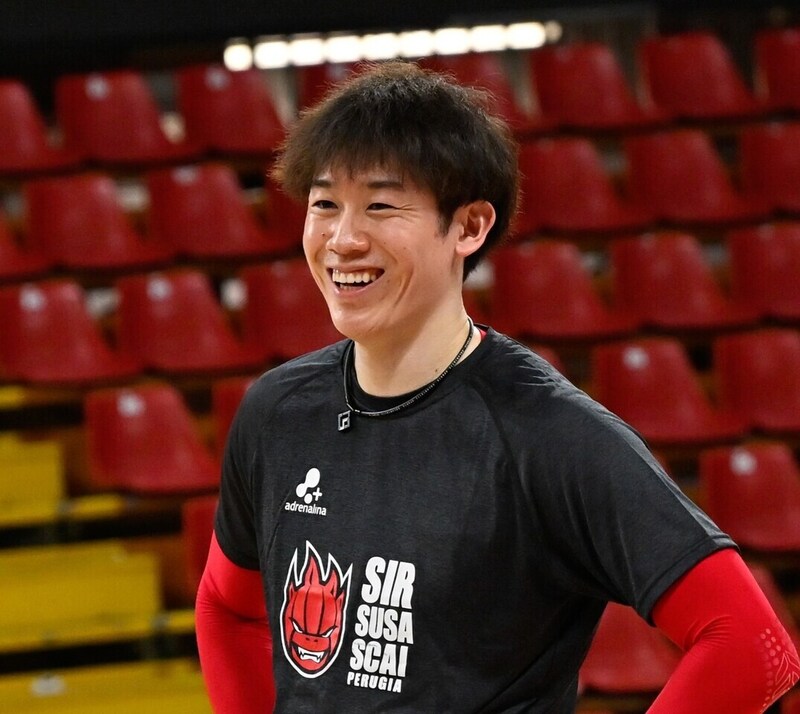 【現地取材】サントリーとの親善試合直前の石川祐希を独占直撃！「ペルージャの一員として戦う僕のパフォーマンスを見て」