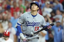 ドジャース大谷翔平は第１打席で見逃し三振。フィリーズ戦・第１戦を含めここまで安打なし【地区シリーズ第２戦】