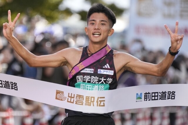 「すごく強かった」出雲駅伝２連覇！ 國学院大の圧巻継走に反響続々「安定感がレベチすぎる」「野中くんエグかったなぁ」