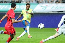 「“レアル・ブラジル”がジョゴ・ボニート」韓国に５-０大勝のセレソン、国内外メディア＆ジーコ、ロマーリオらレジェンドが賛辞！ 注目の日本戦のメンバーは？