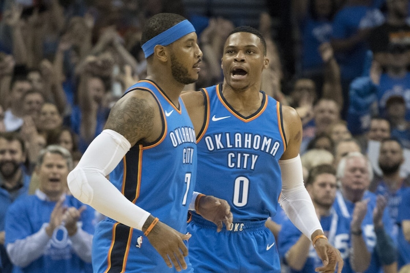 「俺たちは適応しなければならない」完全FAのウエストブルックにカーメロがエール「今のラスは“声を持たない”状態」<DUNKSHOOT>