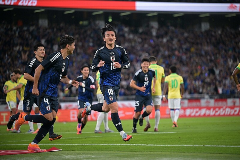 「W杯を前に極めて重みのある勝利」 日本代表の鮮やかなブラジル代表初撃破に各国メディアが注目! セレソンメンバーからも「本当に強いチーム」と賛辞